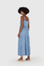 Vestido longo Malwee Jeans botões ref.113665