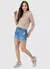 Malwee - Bermuda Feminina Boyfriend Jeans Azul ref 117763 - loja online