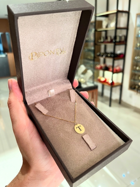 Pingente Letra Personalizado