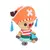 Original One Piece Anime Plush Toys para crianças, boneca fofa, pingentes de desenhos animados, Cosplay, Zoro, Luffy, Chopper, Ás, Lei, presente de Na - otakime