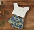 Conjunto Menina Top