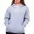 Moletom Feminino Canguru Inverno Cinza