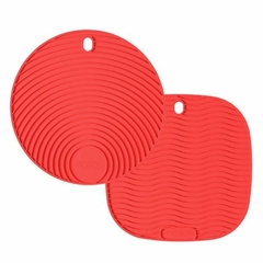 Apoio Descanso de Panela de Silicone CAIXA/10UN