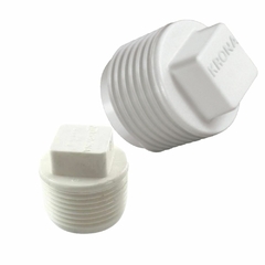 Plug de Rosca 1/2 Branco Krona PCT/50 na internet