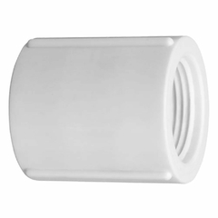 PCT/50Un Luva Pvc Cano Cola Branca RR 1/2 x 1/2 - A7 utilidades