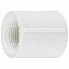 PCT/50Un Luva Pvc Cano Cola Branca RR 1/2 x 1/2 - loja online
