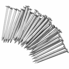 Prego Aço com Cabeça 15x15 100unidades - A7 utilidades