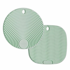 Imagem do Apoio Descanso de Panela de Silicone CAIXA/10UN