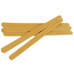 Lixa Para Unhas Descartaveis 100Unidades