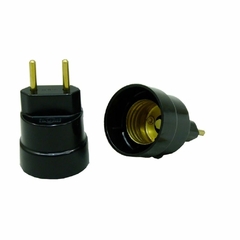 Soquete Adaptador Pino Porta Lampada CAIXA/10 - A7 utilidades