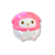 Brinquedo Squishy Hello Kitty & Friends Pequeno 6x6 cm