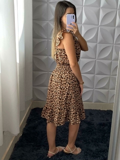 VESTIDO ONÇA VISCOLINHO - comprar online