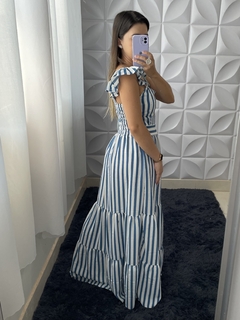 Vestido listras na internet