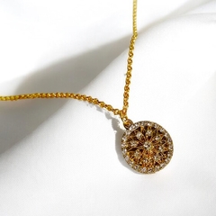 Colar Choker Piza Cravejado