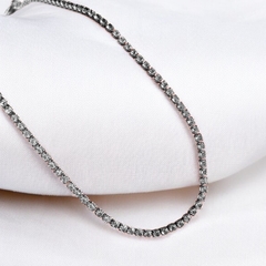 Colar Choker de Strass Folheado - Lindika