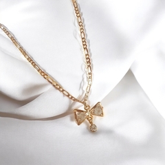 Colar Choker Laço Cristal