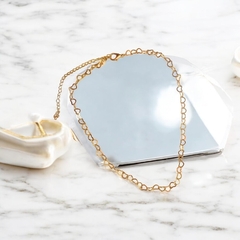 Colar Choker Elo Corações