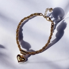 Pulseira Cordão Bahiano Coração na internet