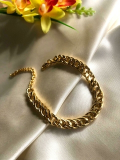 Pulseira Dourada Folheada