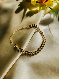 Pulseira Dourada Folheada 