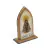 Capelinha Madeira com Brilho Nossa Senhora Aparecida