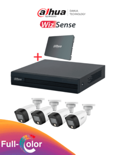 Kit FullColor de 4 Canales con SSD de 512GB