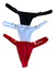 Pack X3 Tanga Less Reguable De Micorfibra Sexy