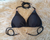 Bikini Triagulo Brillante Con Detalles Rosas Sexy Y Vedetina en internet