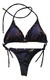 Malla Bikini Triangulo Con Tachas Sexy - Selene Lingerie