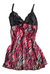 Camisolin De Microtul Sexy Con Busto En Animal Print