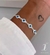 Pulseira folheada olho grego ( Dourado / Prata ) - Jéssica Lazari Folheados