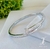 Bracelete Folheado Prego Zirconias - loja online