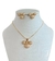 Conjunto Minnie cravejada (Dourado / Prata)