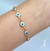 Pulseira folheada olho grego ( Dourado / Prata ) na internet