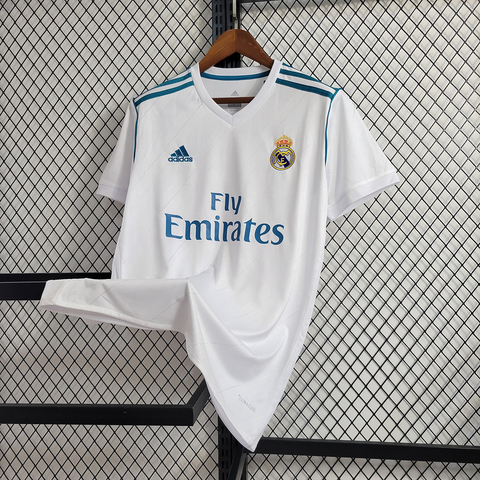 Camisa Real Madrid 17/18 Versão Retrô/Masculina
