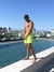 Traje de baño Bold Tide Amarillo Fluo
