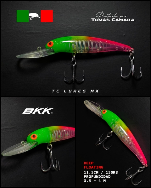 Señuelo Jerkbait TC LURES MX TC24 Parrot - comprar en línea