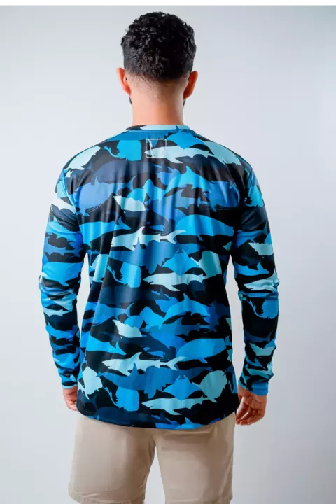 Camiseta para pesca Aria Patrón Peces