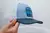 Gorra Tipo Trucker Azul para pesca con ajustador snapback Aria Fishing Worm