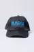 Gorra de acrílico negra para pesca con ajustador velcro Aria en internet