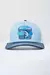 Gorra Tipo Trucker Azul para pesca con ajustador snapback Aria Fishing Worm - comprar en línea