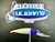 Señuelo Jerkbait JULIGAN'S 2.4 Blanco cabeza azul