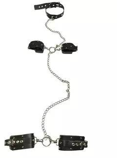 Inmovilizador cadena collar - esposas y tobillera en internet