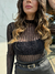 Body de Tule Feminino com Risca - comprar online