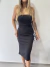 Vestido Alice Tomara que Caia Preto - Drika Boutique