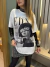 T-shirt Camiseta Maxi Feminina Edna