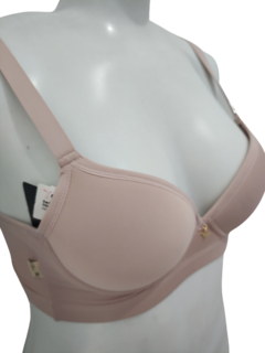 SOUTIEN REFORÇADO ARILMA COM BOJO E PINGENTE - gleika lingerie e moda praia