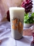 Vela aromática com folha de ouro base no concreto tamanho 90g - comprar online