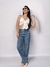 CROPPED ALFAIATARIA OPÇÃO LAÇO T/U - comprar online