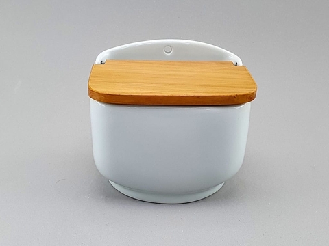 Saleiro Retangular Pequeno Porcelana